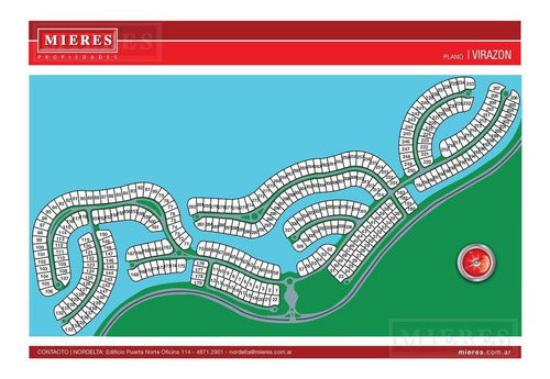 Lote En Venta A La Laguna - Virazon, Nordelta.
