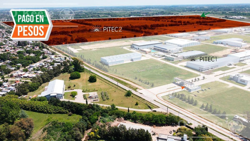 Lote De 2300 M2 Parque Industrial Pitec 2. Zona Sur.anticipo 30 % Y 36 Ctas En Pesos! Etapa 1