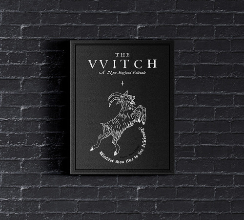 The Witch Cuadro Pvc Mural 40 X 60 Cm