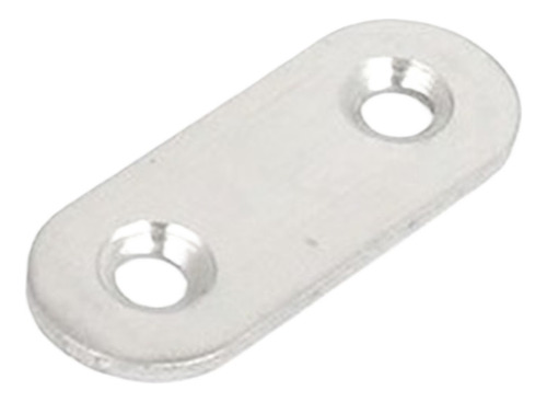 Placas De Fijación Rectas Con Soporte Plano De Acero Inoxida