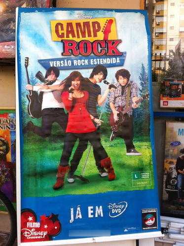 Liquida Banner Original Do Filme Camp Rock