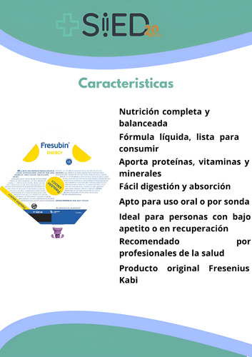 Fresubin Energy Sachet 500ml X15 Oferta Mayorista Neutro