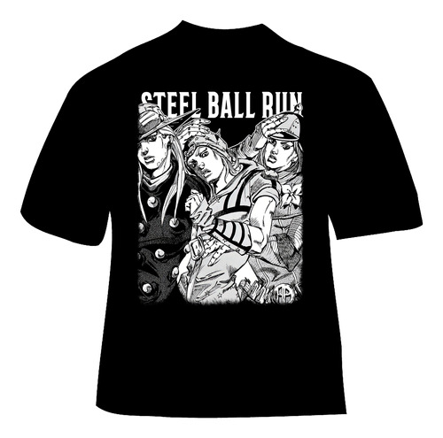 Polera Steel Ball Run - Ver 01 - Vale Gamess