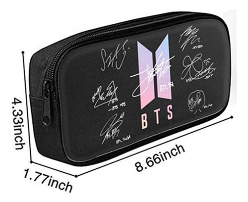 As Mochila Escolar Bts Con Lonchera Libreta Set De 4