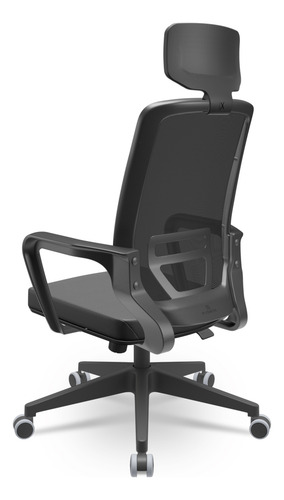 Silla de oficina Adrix President con reposacabezas