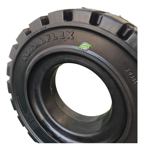 Pneu Maciço Totalflex Unisol Aro 8 18.7x8 18x7x8