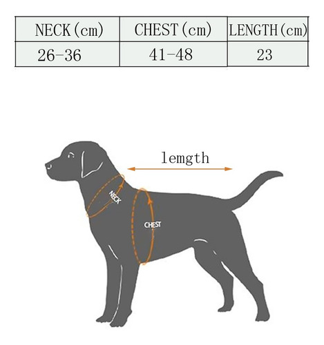 Imagen 6 de 6 de Ansiedad Perro Abrigo Calmante Chaleco Para Entrenamiento