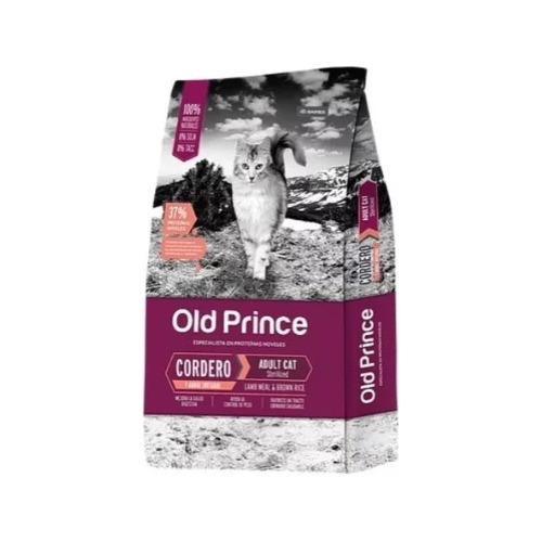 Alimento Old Prince Para Gato Adulto Cordero Sterilizado 1kg