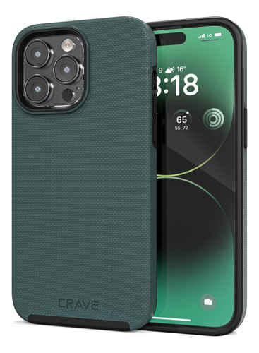Crave Dual Guard Funda iPhone 14 Pro Max Caso Protección A