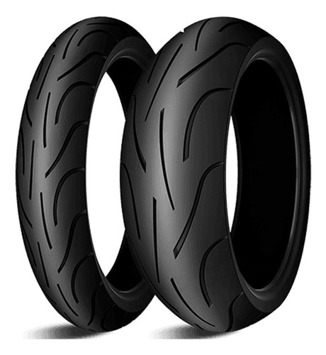Par Pneu Xj6 160/60r17 + 120/70r17 Pilot Power 2ct Michelin