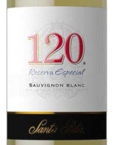 Pack De 12 Vino Blanco Santa Rita 120 Rva Esp. Sauv-blanc 18