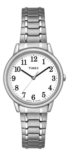 Reloj Mujer Timex Con Luz 30 mm TW2P785009J Acero Inoxidable Correa Tipo Pulsera