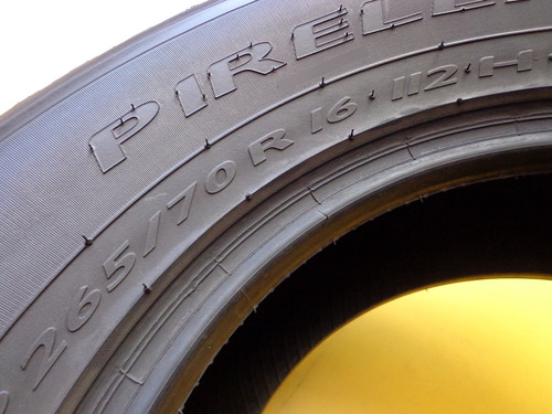 Pneu 265 70 Aro 16 Pirelli Scorpion Usado Meia Vida H (Usado)