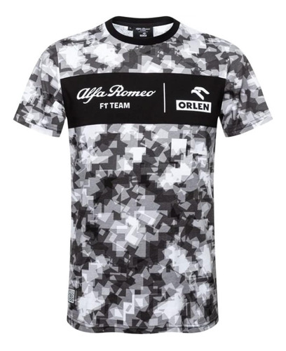 Alfa Romeo Racing F1 - Playera De Camuflaje Para Hombre