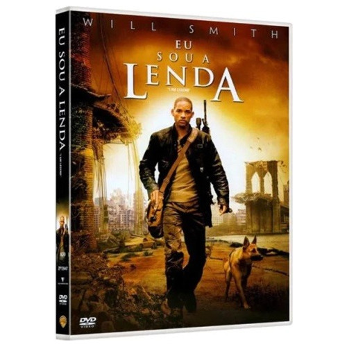 Dvd Eu Sou A Lenda - Will Smith - Lacrado - Frete Fixo