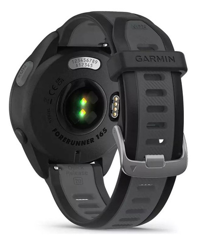 Relógio Smartwatch Garmin Forerunner 165 Music Amoled Preto