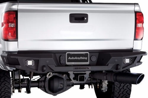 Imagen 4 de 4 de Defensa Trasera Go Rhino Br20 Dodge Ram Hd 2015/2017 Color Negro