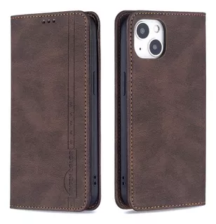 Capa Celular Para iPhone Capinha De Couro Case Tipo Carteira