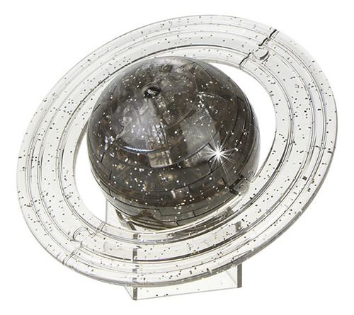 Rompecabezas De Cristal 3d Con Forma De Saturno