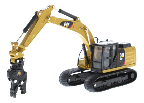 Diecastmasters - 1:64 Excavadora Cat. 320f C/5 Piezas