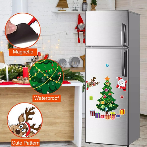 Y1b Manes De Árbol De Navidad Para Refrigerador,pegatinas