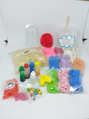 Kit Para Hacer Jabones En Casa Para Niños Divertido Colores