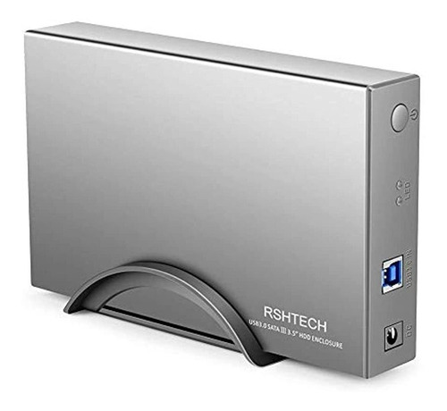 Rshtech Arcasa Para Disco Duro Externo Sata De Aluminio