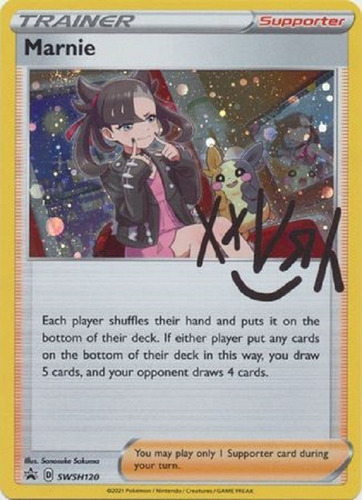 Marnie Swsh120 Holo Promo Pokemon Tcg