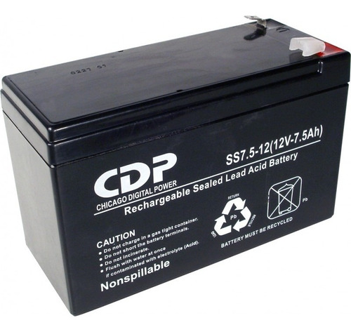 Cdp Ss7-12 Bateria Reemplazo Ups Lsb-12/7.2 12v 7ah