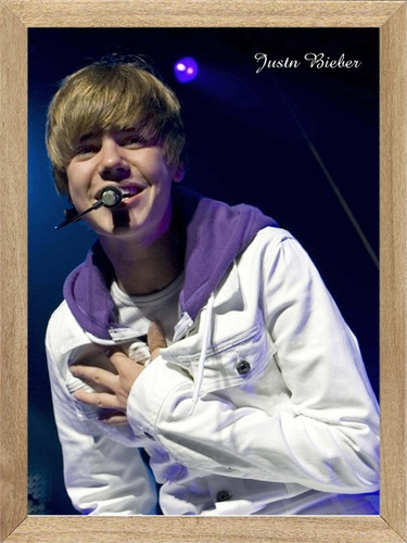 Justin Bieber  , Cuadro, Música, Póster         M483