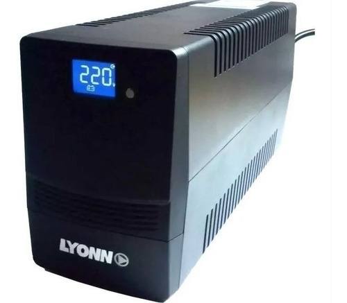 Imagen 1 de 5 de Ups + Estabilizador Lyonn Ctb 1200ap 1200v Display Lcd