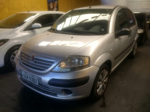 Citroen C3 Glx 1.6 16v Prata 2008