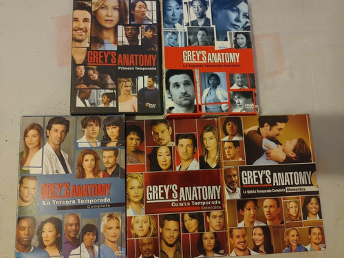 Grey's Anatomy Temporadas 1 - 5 (Usado)