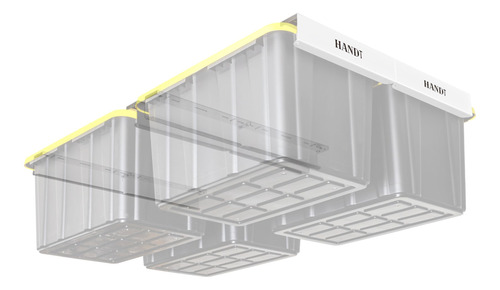 Handt Estante De Almacenamiento De Techo De Garaje, Sistema