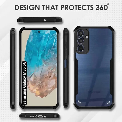 Capa Capinha Case Protetora Híbrida | Samsung Galaxy M35 5g