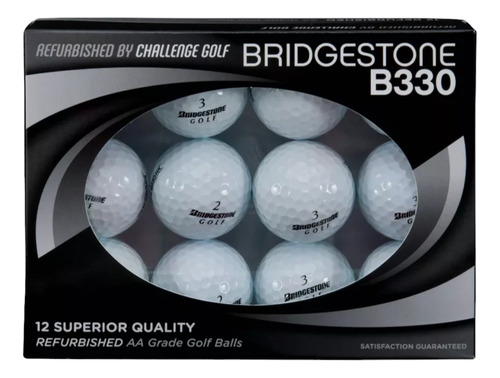 12 Pelotas De Golf Aa Bridgestone B330 Calidad Superior Caja