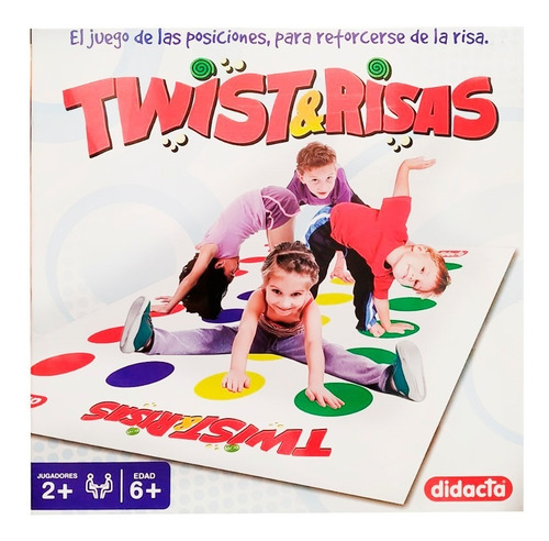 Juego De Mesa Twisty Risas (similar Twister); De Que Regalo