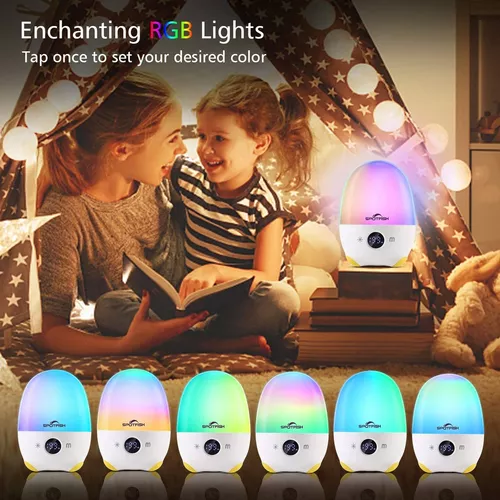 Luz Nocturna Infantil, Luz de Noche Para Niños Led de Silicona, Luz  Quitamiedos Bebe Recargable Por USB para Bebé, Ajustable 3 Brillo, para  Habitación del Bebé Regalos Para Niñas Niños