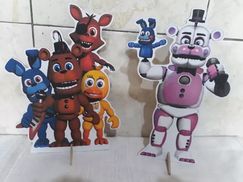 five nights at freddy's displays 10 peças