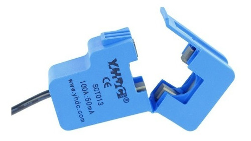 Sensor De Corrente Ac 100a Não Invasiva Sct-013-000