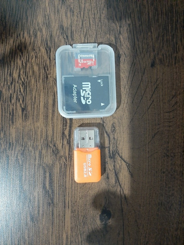 Cartão De Memoria 128gb U1 Com Adaptador Sd E Usb