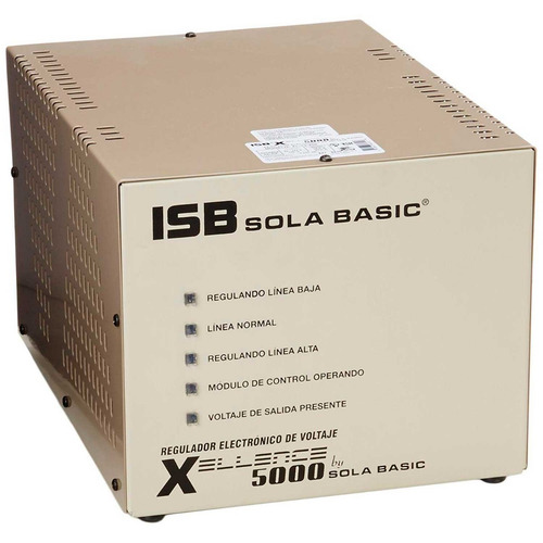 Regulador Sola Basic Xellence 5000 Xl -13-250, 5000va
