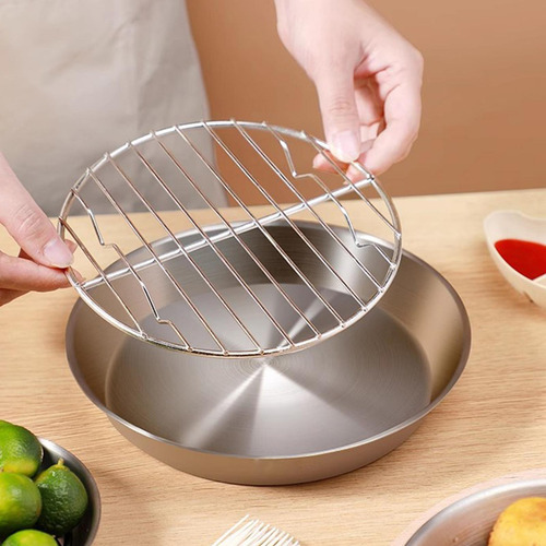 Assadeira Com Conjunto De Rack, Forno Com Rack De 16cm