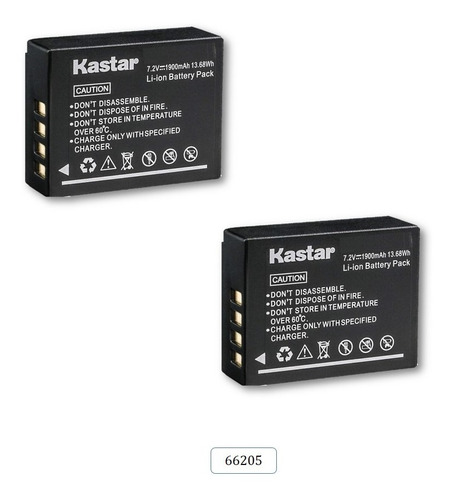 (2) Baterias Mod. 66205 Para Fujifilm X-e2s