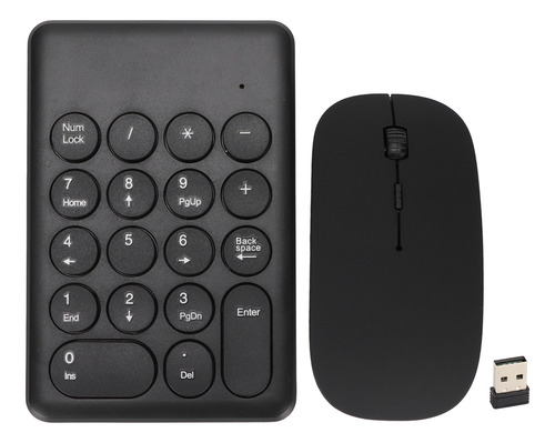 Teclado Numérico Inalámbrico Portátil Delgado Usb Mini De 2.