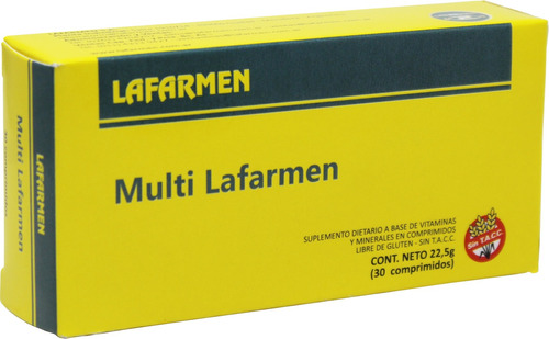 Multivitaminico Lafarmen X 30 Comprimidos