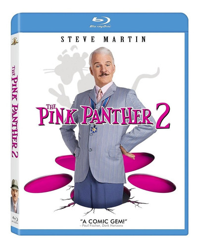 Blu-ray A Pantera Cor De Rosa 2 - Importado & Lacrado
