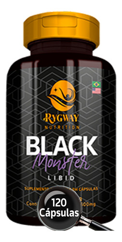 Black Monster Libid  Rendimiento, Energia Vigor Recuperacion