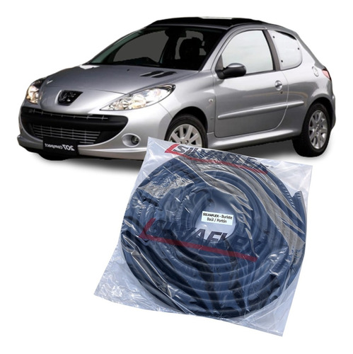 Burlete Puerta Izquierda Peugeot 206 3p (1 Unidad) Silvaflex