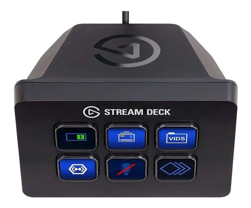Imagen 2 de 5 de Elgato Stream Deck 10gai9901 Usb 6 Teclas Negro 10gai9901